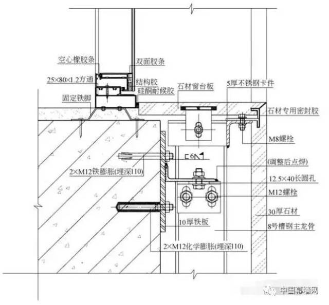 金属,石材,玻璃幕墙!节点施工图100例