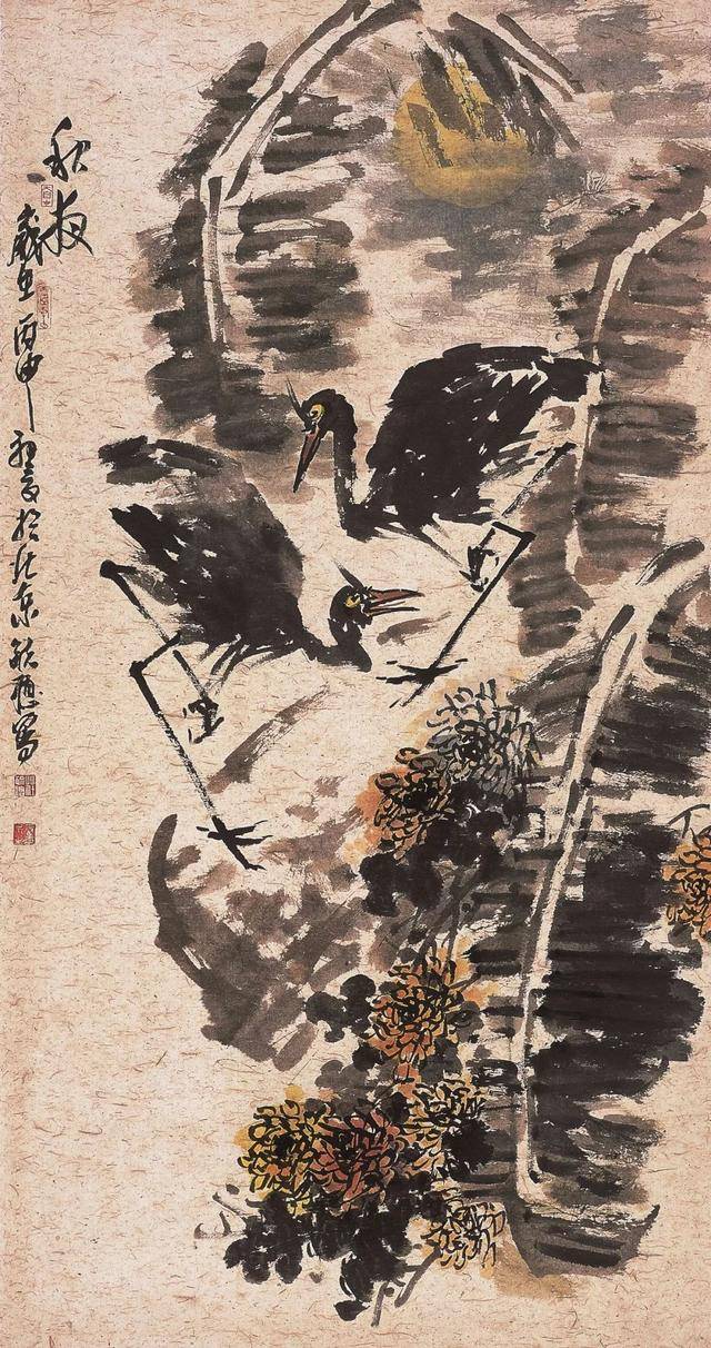 庄毓聪与当代众多写意花鸟画家一样,将师法古人前贤作为必修课,但他对