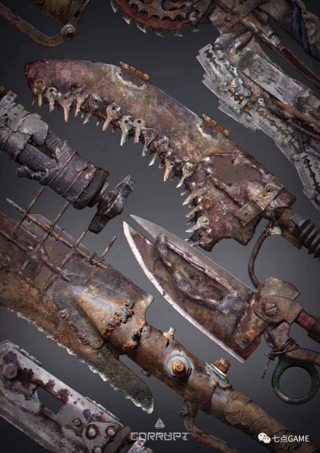 废土风武器概念设计作品欣赏——王氏教育集团