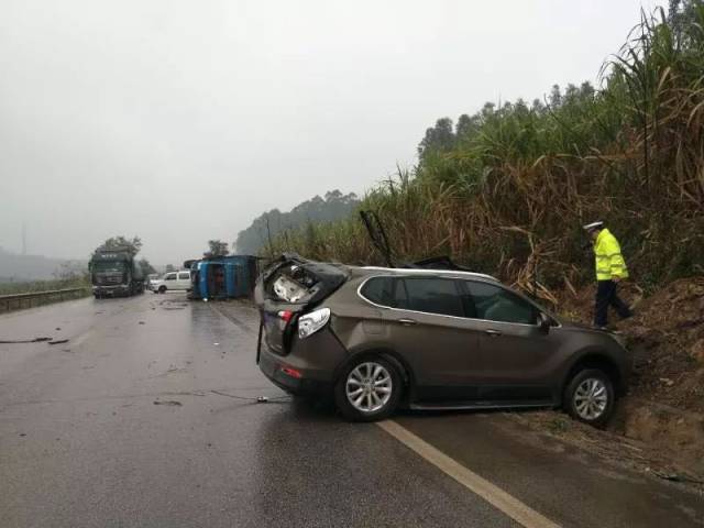 朋友圈里,这个满脸是血的孩子是谁家的?今天广西这起事故让人唏嘘