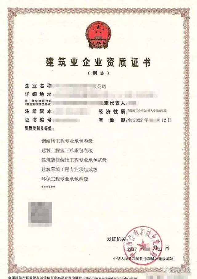 具有資質的企業轉讓與收購(附證書)