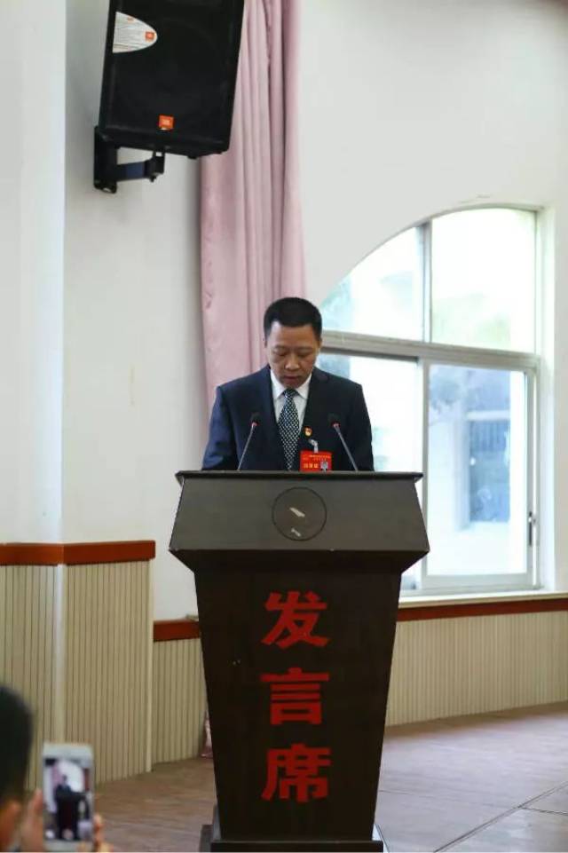 会上,镇长章步胜回顾总结了2017年主要工作.