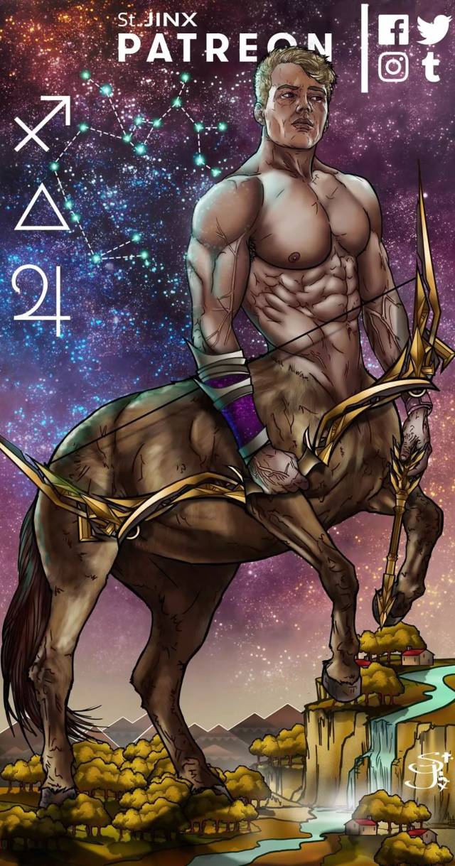 十二星座的肌肉守护神,有够骚气的