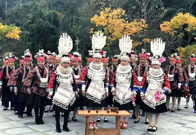 台江施洞:苗族原生态歌舞大年初五呈现姊妹广场
