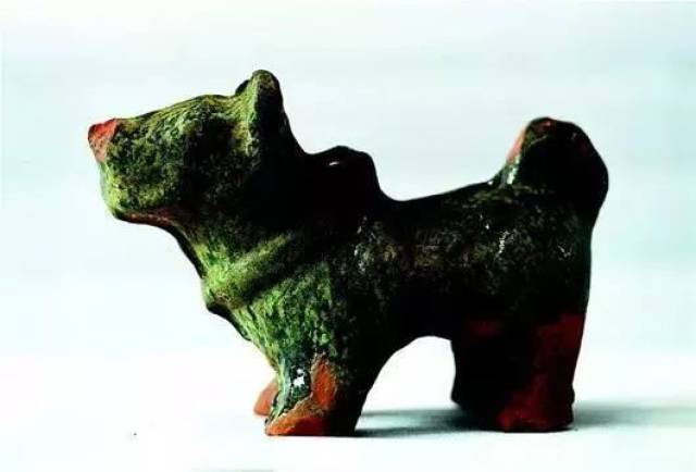 东汉六畜俑陶狗 宝应原天平乡汉墓出土