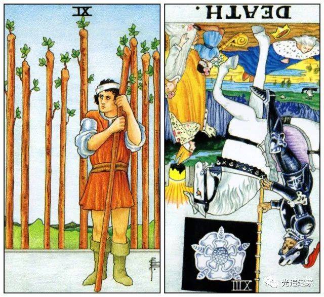 情绪-月亮 权杖九