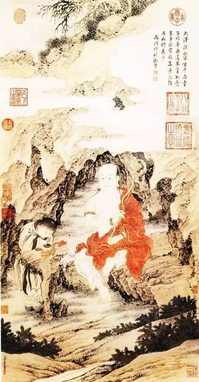 稚子弄冰诗配画简笔画,子弄冰简笔画,子弄冰配画图片_大山谷图库