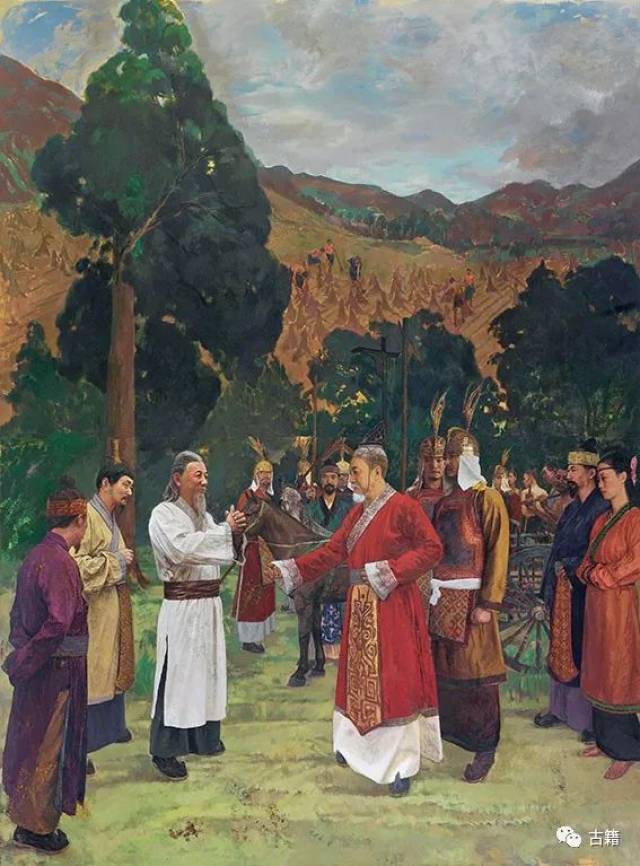 武丁强盛张国强油画270cm×530cm青铜文明李也青,谭崇正,王晓愚中国画