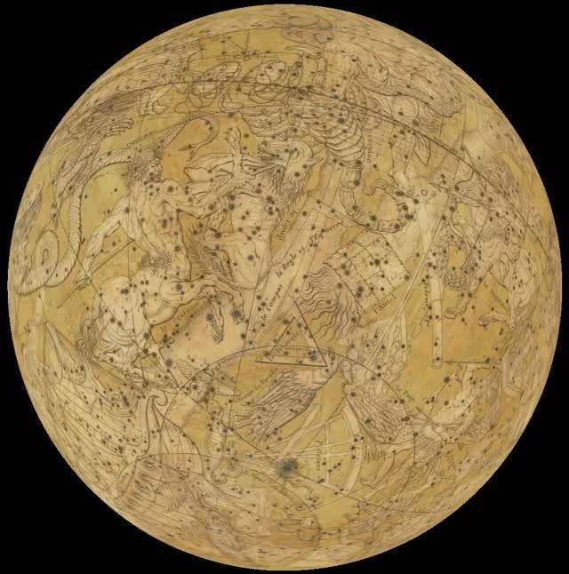 银河掩映中的矩尺座