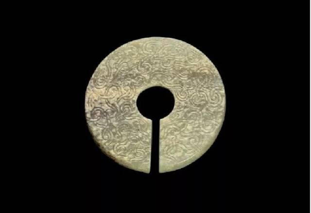 武汉博物馆春秋蟠虺纹玉玦