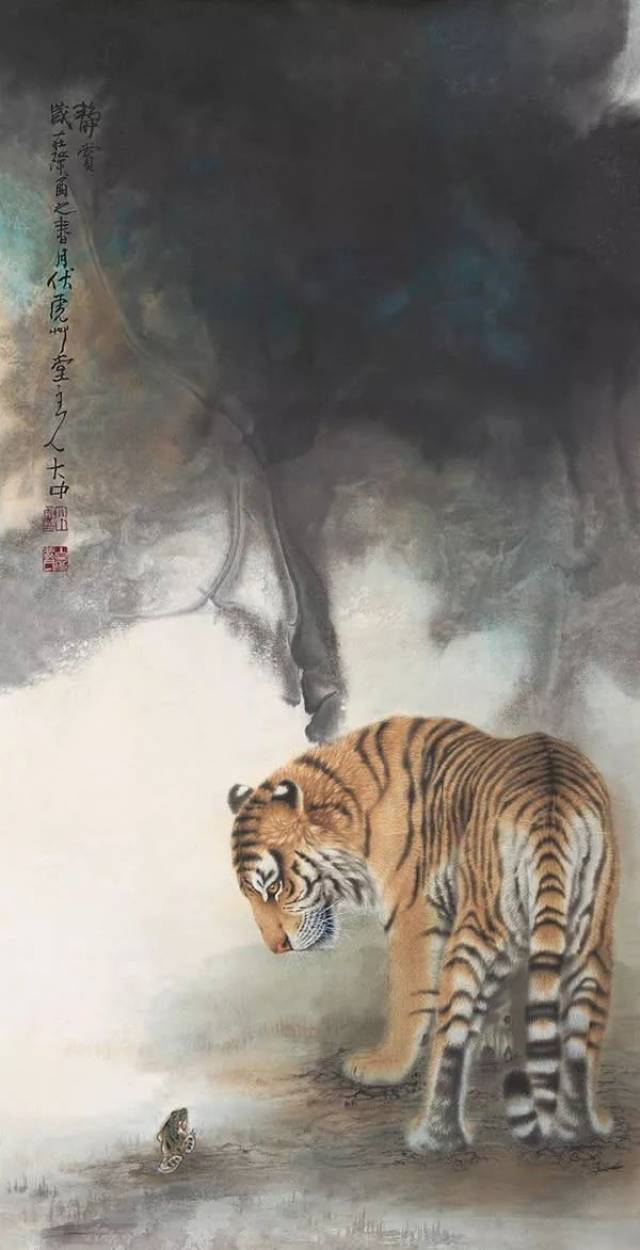 冯大中山水画,冯大中虎画图片,冯大中不画了(第10页)_大山谷图库