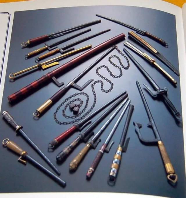 传自中国,作为日本古代警卫人员身份象征的武器:十手_手机搜狐网