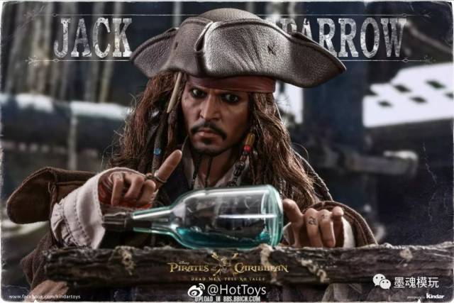 hottoys 1/6 dx15《加勒比海盜5:死無對證》 - 傑克船長 jack sparrow