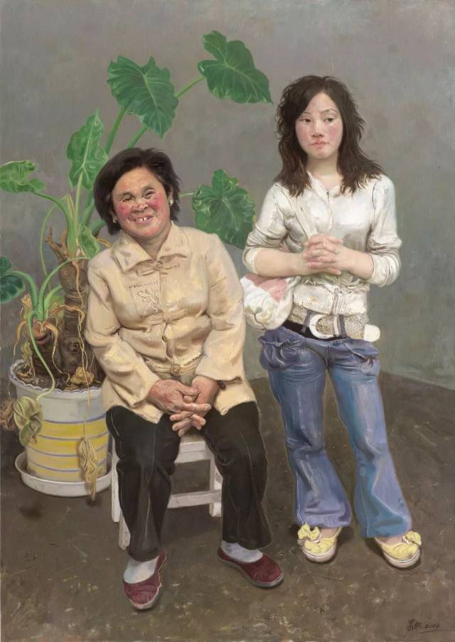 油画家忻东旺丨聚焦社会底层人物油画作品