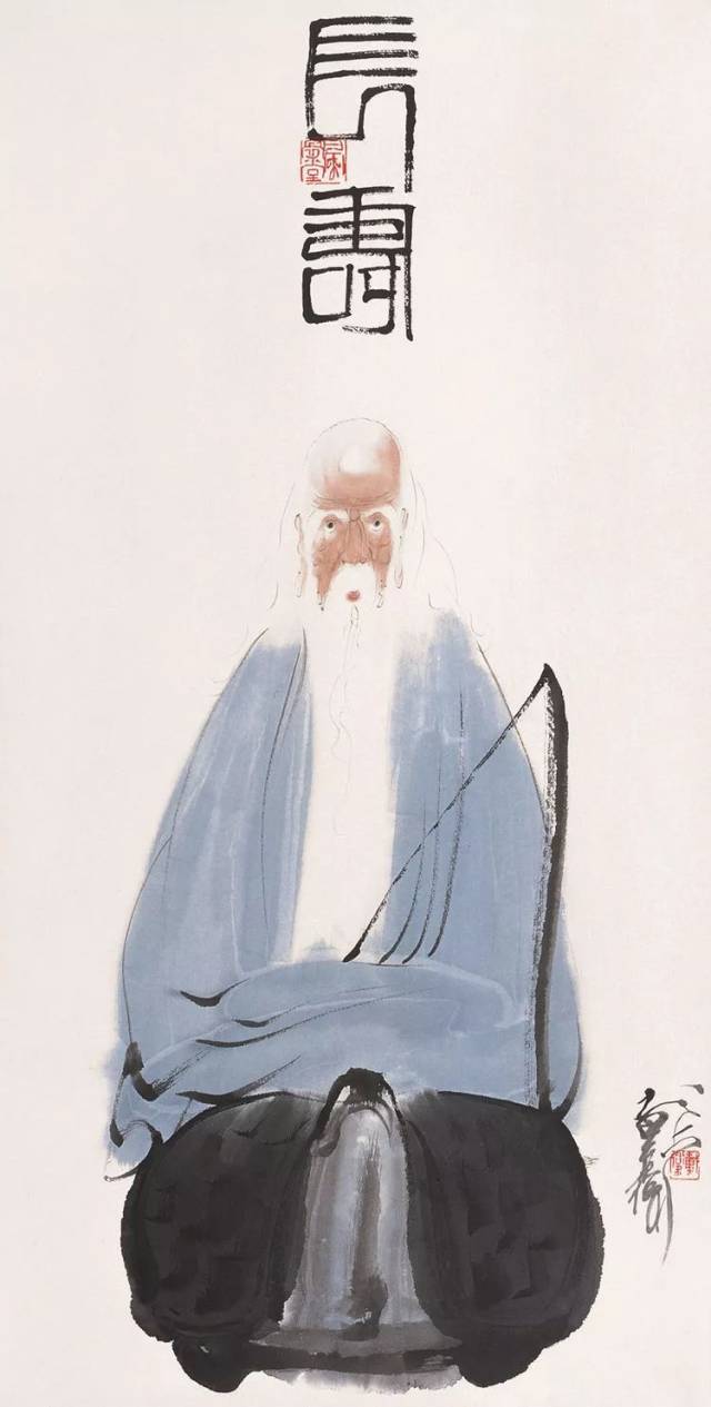 戴卫|笔墨简练,意境深远(水墨人物)