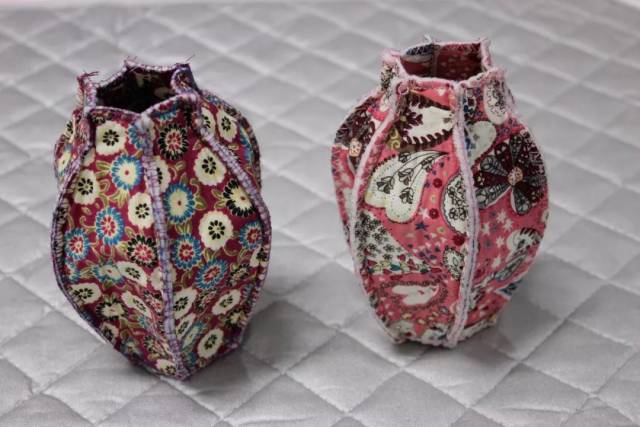 立体拼布花瓶制作初体验,把满满的春意带回家!