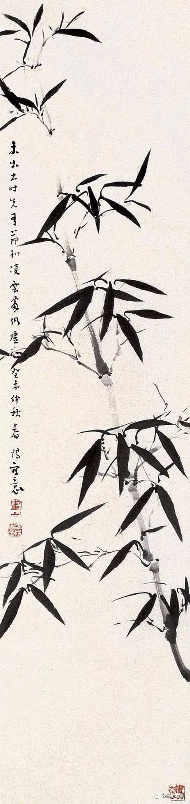 霍春阳写竹精品30幅!