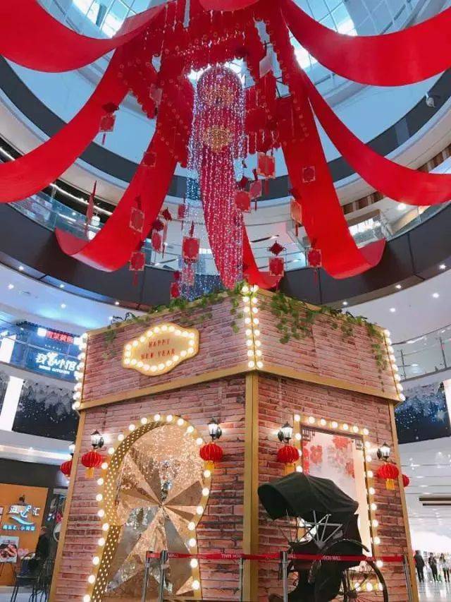 商场里的"年"味美学之绚烂节庆!
