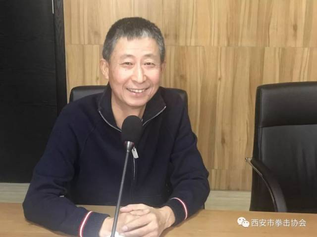 (西安市拳击协会主席,四联·绿色能源中心董事长张琪)