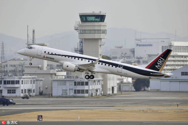 2015年底交付到现在已经商业飞行两年多了,日本的支线民航科技mrj于