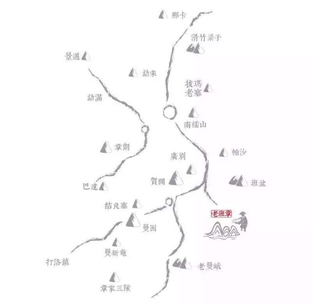 冰岛 薄荷塘 曼松 铜箐河.