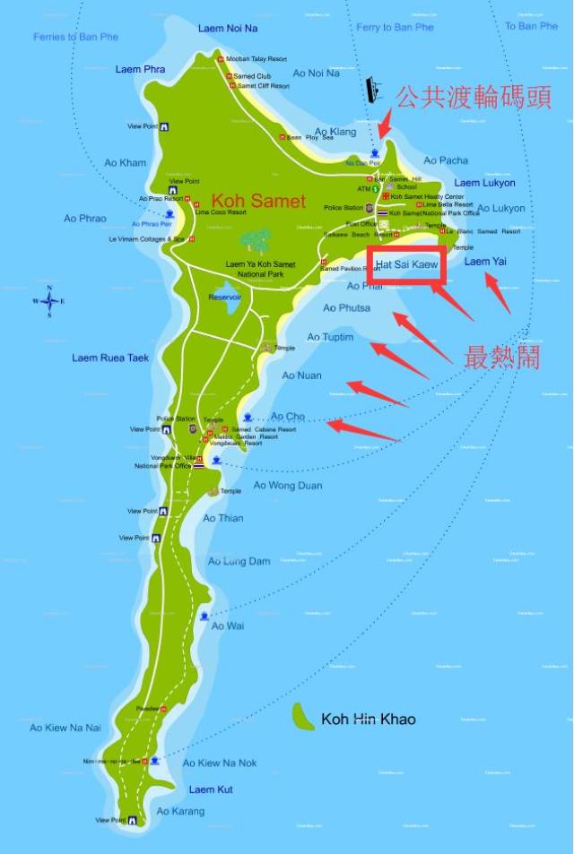 就在曼谷附近,居然藏着不输普吉的绝美小岛!交通住宿全攻略!