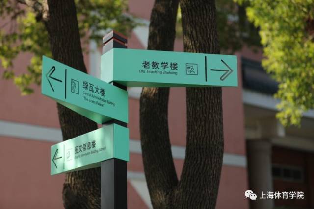 上体校园导视系统上线,实用美观两不误!