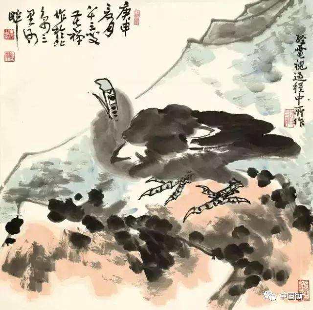 苦禅大师笔下的花鸟世界，让人陶醉!_搜狐网