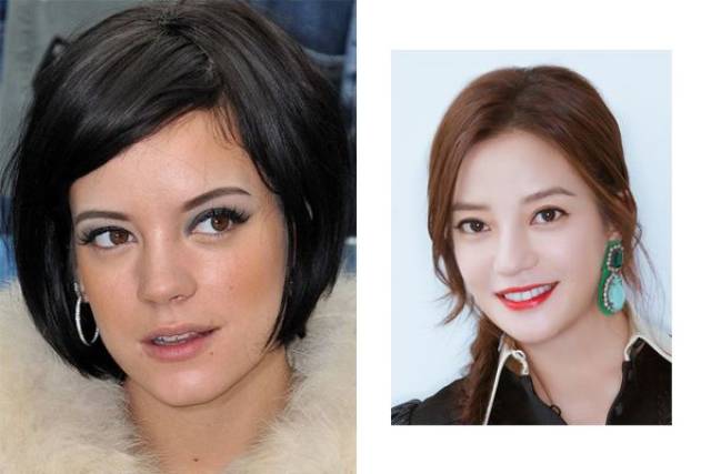 lily allen&赵薇