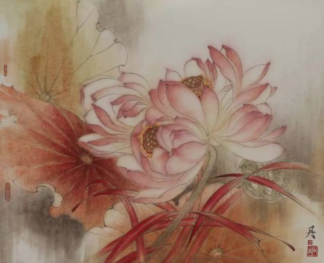 石丹《 夕照》