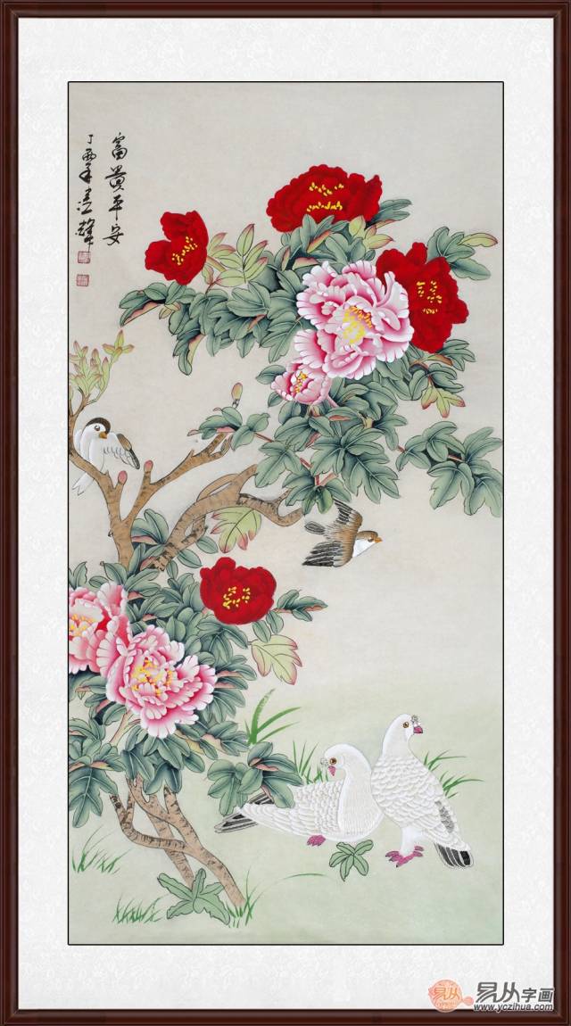 家庭进门对面挂什么画好?吉祥玄关挂画都在这里