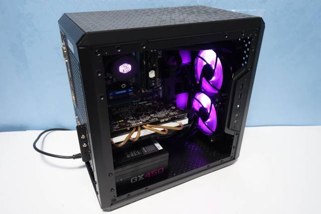 小巧好玩,酷冷q300l机箱体验