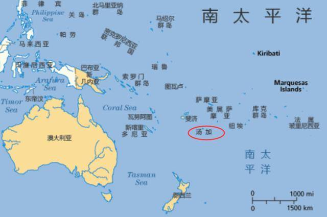 太平洋地区的汤加王国,这个国家实行的是君主立宪制,全国由173个岛屿