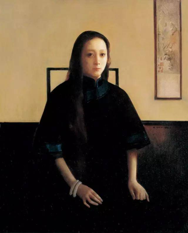 旅美画家王玉琦的肖像油画作品欣赏