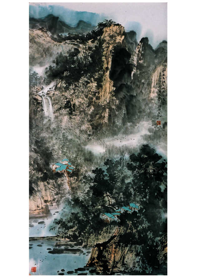 当代山水画家—山东画院赵颖