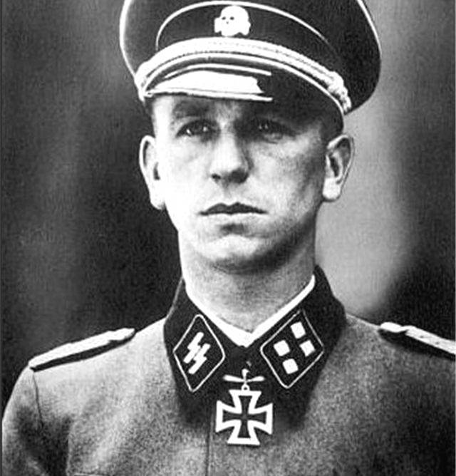 纳粹军官头像帅气图片