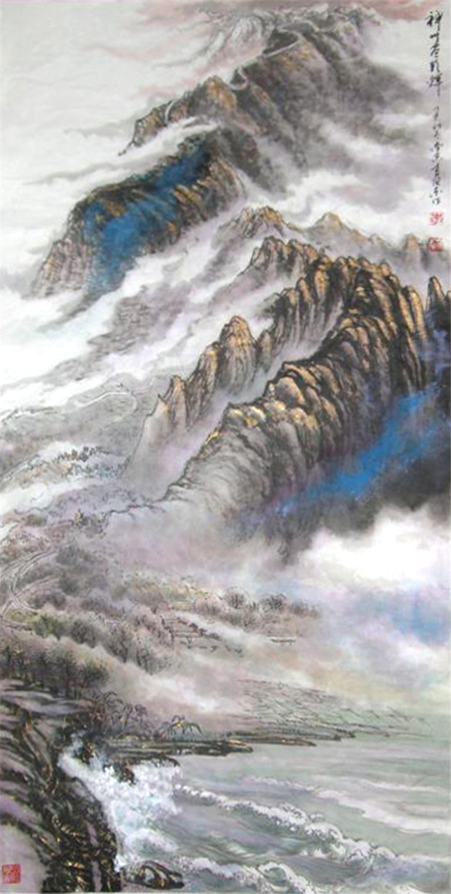 笔墨纵情气势雄厚:画家李晓东作品赏析