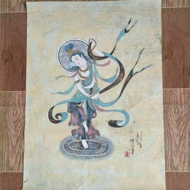 画家李永军的敦煌壁画