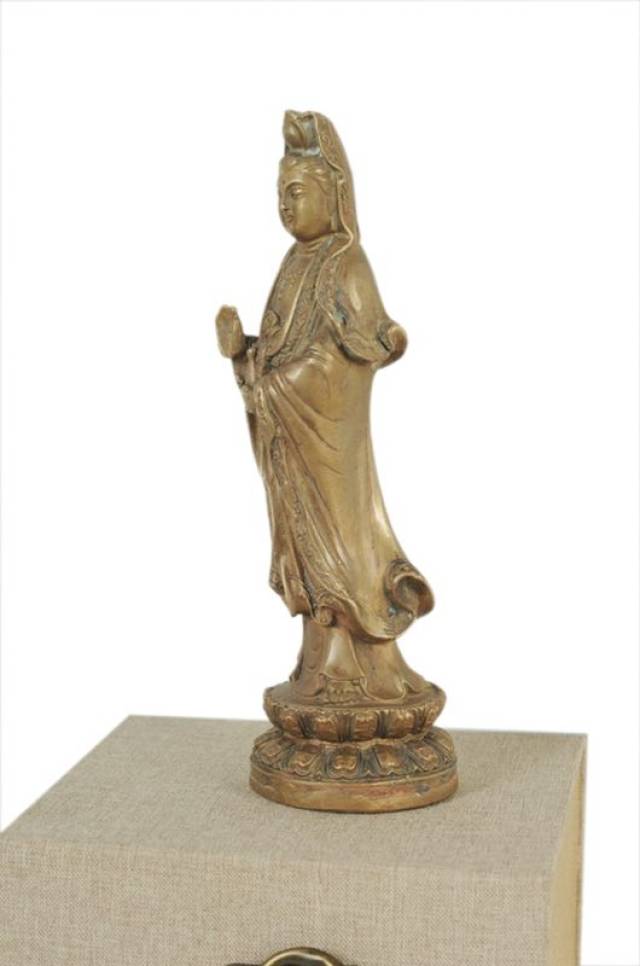 精品赏析—大明宣德铜观音像_搜狐网