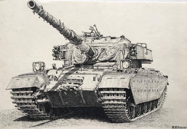 手绘军事系列——坦克世界里的英系中型坦克