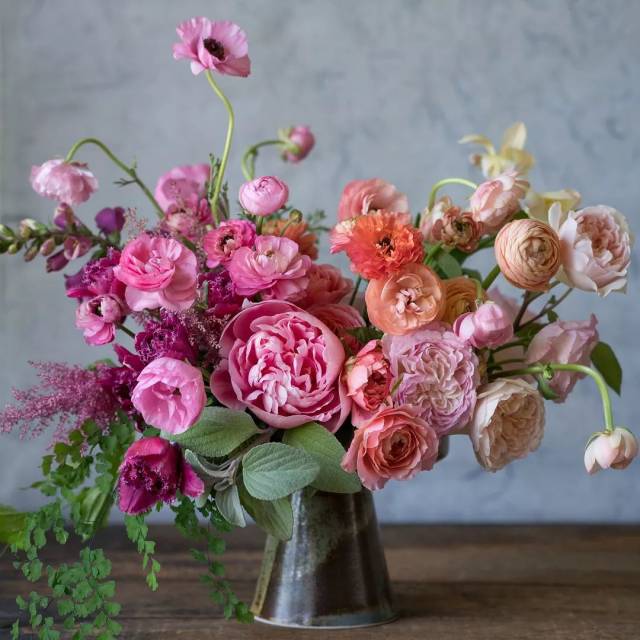 插花配色有个黄金比例你知道么?