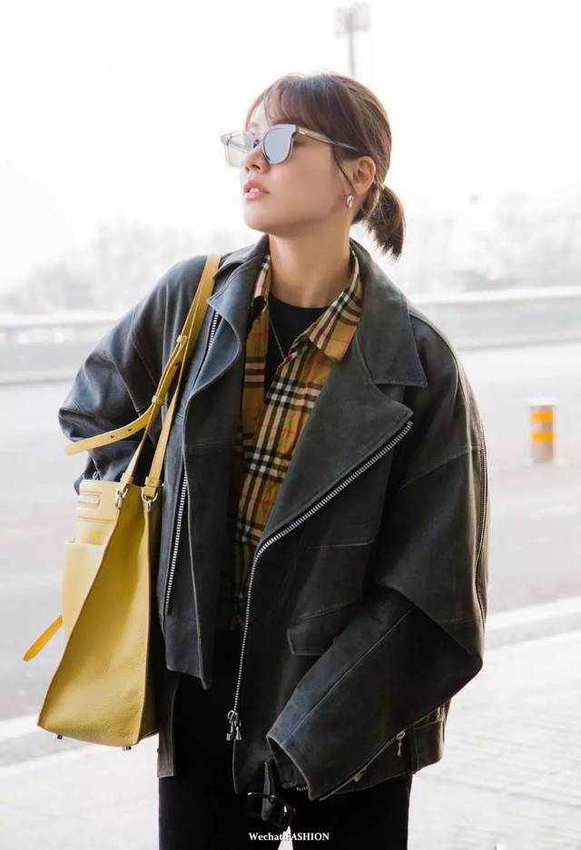 明星 | 大幂幂穿潮装手指舞教学 刘雯的春装照着