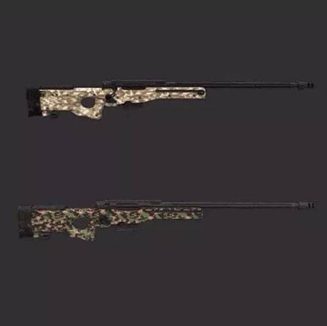 白色斑点和黑色斑点的awm