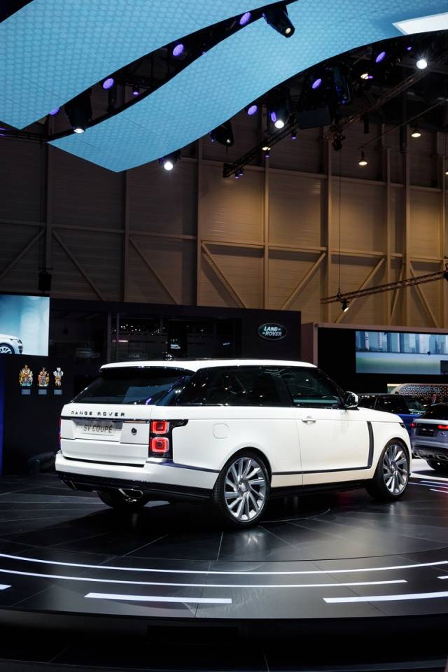 路虎揽胜sv coupe限量999台