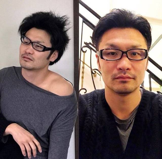 退役后的佐藤嘉洋正式以一副书生风貌回归公众视野,哦不,画风有点不对
