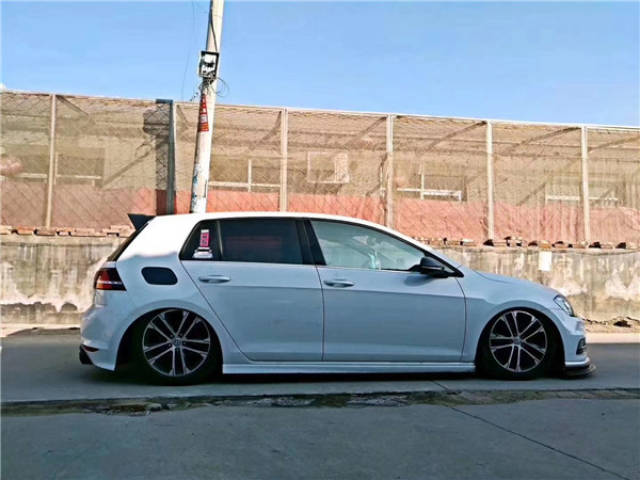 低趴鉴赏高尔夫七气动避震改装案例