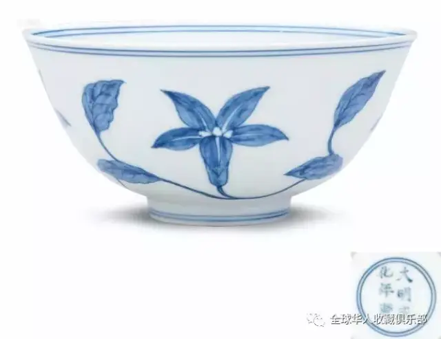 明成化青花碗历年拍卖价格_纹饰