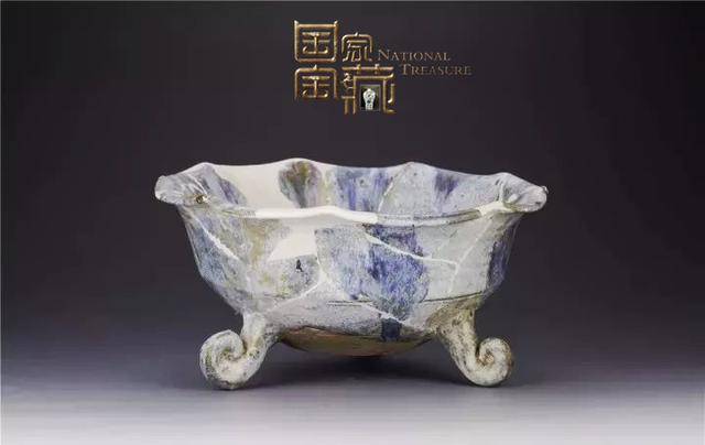 中國 唐宋 魯山縣段店窯 瓢箪形雙耳瓶 ☆逸品☆（唐代钧瓷”鲁山