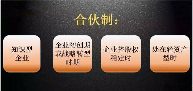 人力还是渠道等方面来看,合伙制都能发挥出1 1>2的效果,让企业获得