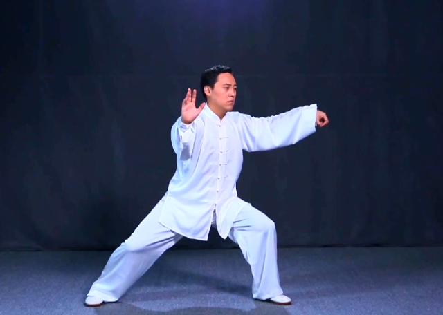 正雷太极书院|陈氏太极拳老架一路陈斌老师教学第八式:斜形